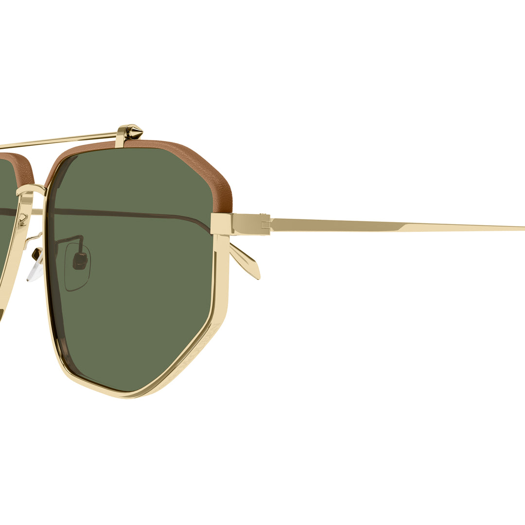 Alexander McQueen Sunglasses Light Gold