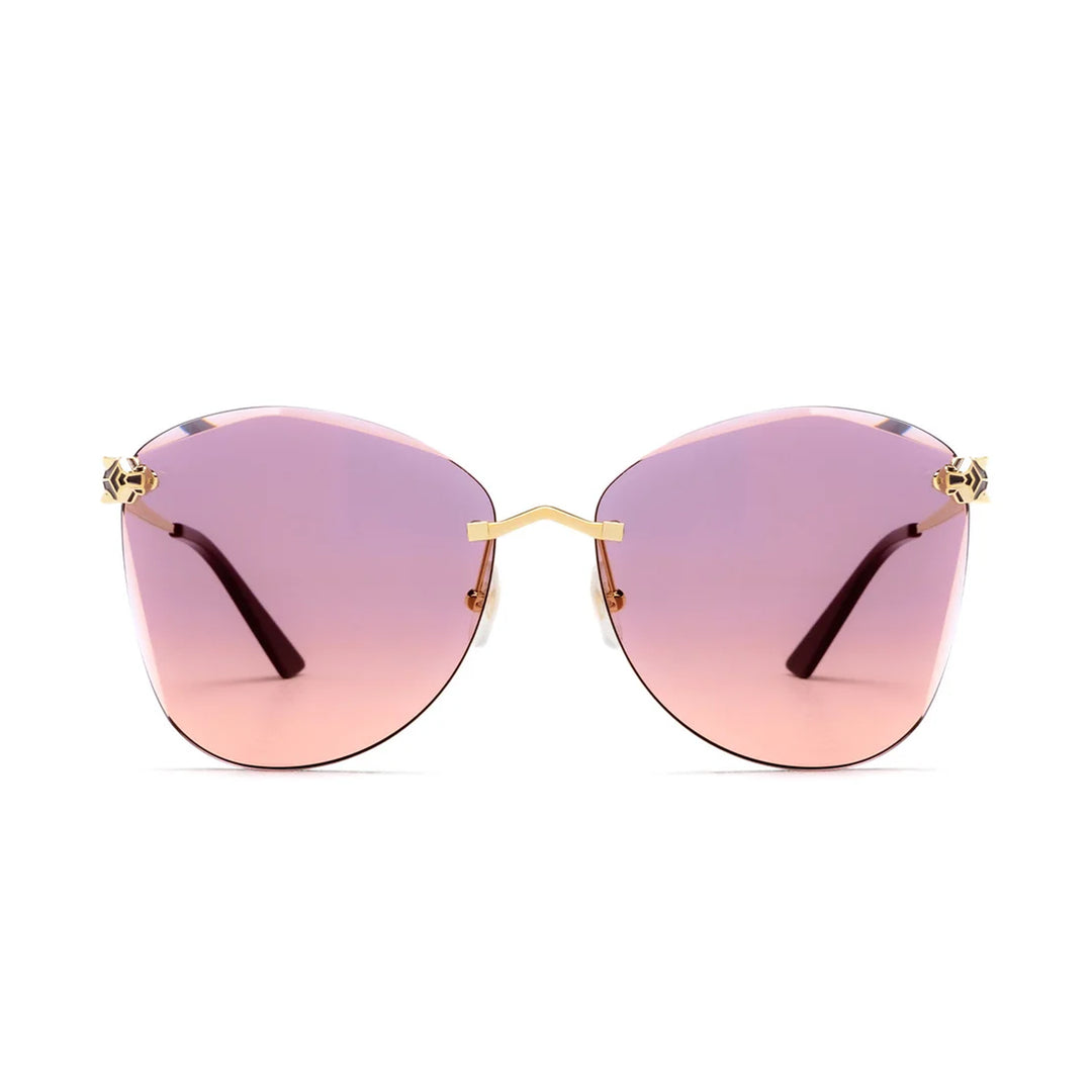 Cartier Butterfly Frameless Sunglasses