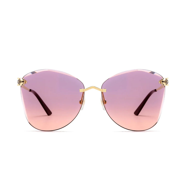 Cartier Butterfly Frameless Sunglasses