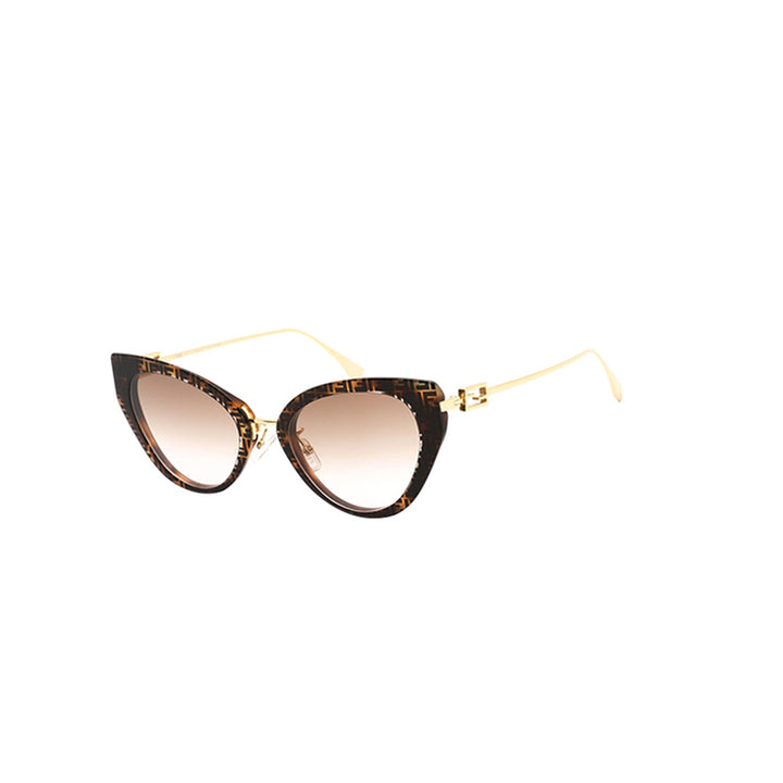 Fendi Eyewear Butterfly Frame Sunglasses