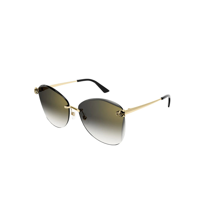 Cartier Butterfly Frameless Sunglasses