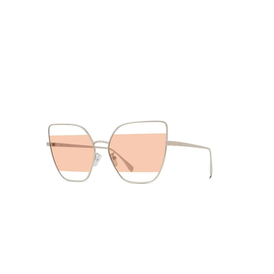 Fendi Eyewear Butterfly Frame Sunglasses