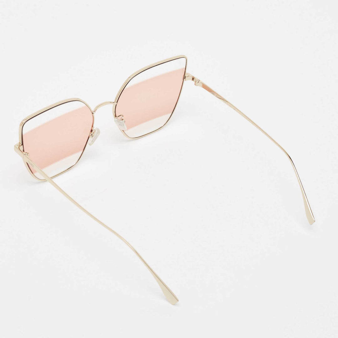 Fendi Eyewear Butterfly Frame Sunglasses