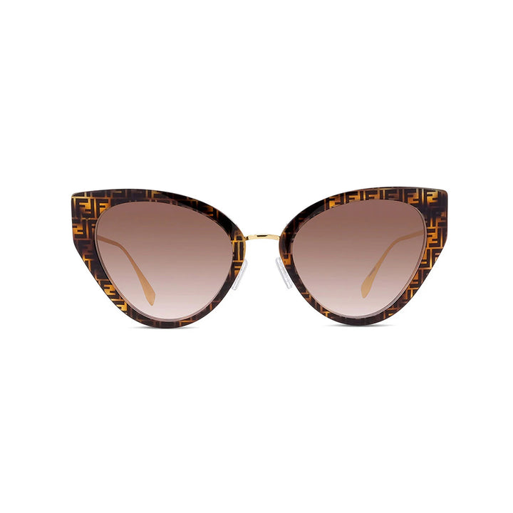 Fendi Eyewear Butterfly Frame Sunglasses